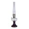 Aladdin Lincoln Drape Oil Lamp - Traditional Classic Indoor Oil or Kerosene Fuel Lamp, Bright White Light, Glass with Nickel Trim